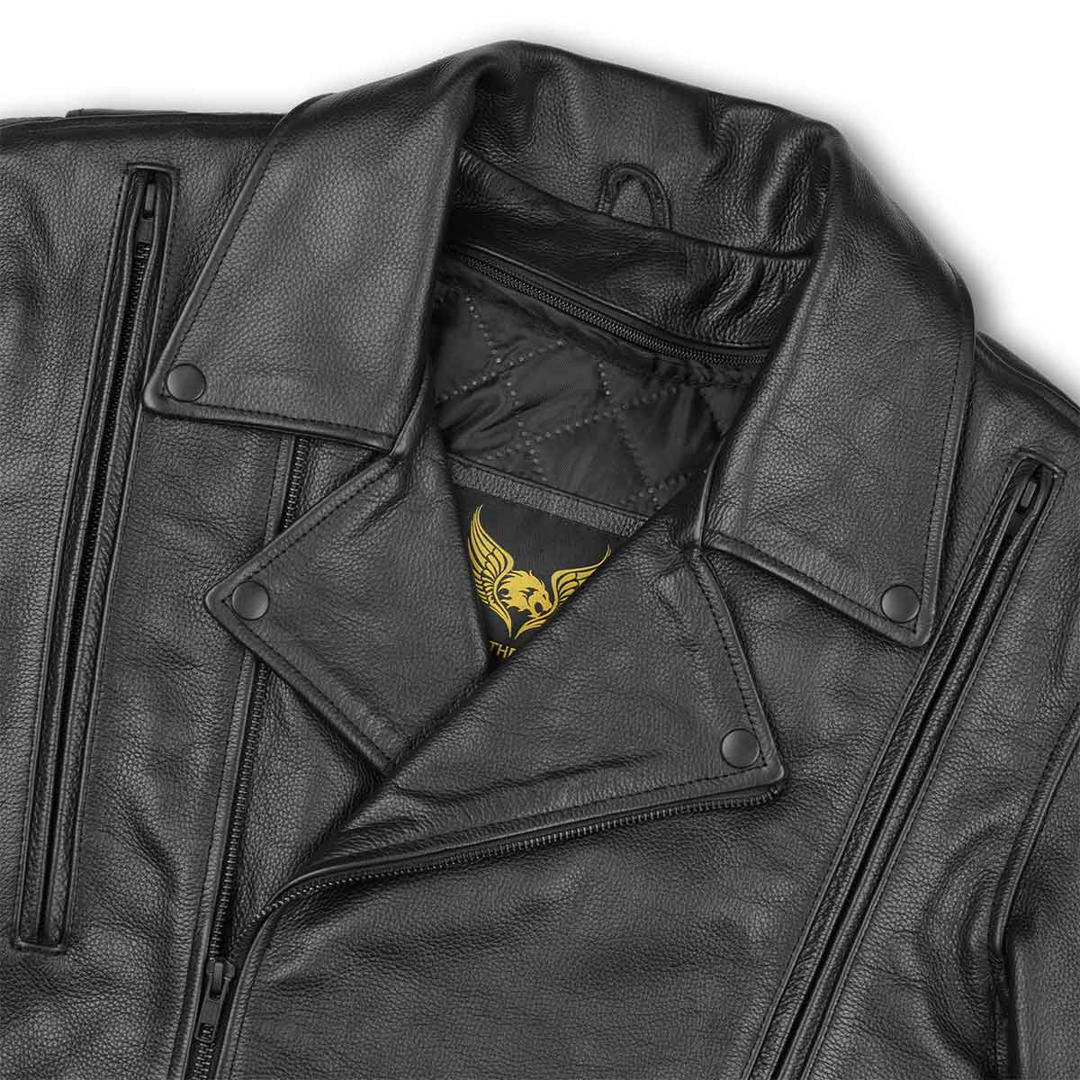 Brando Leather Protected Motorcycle Jacket