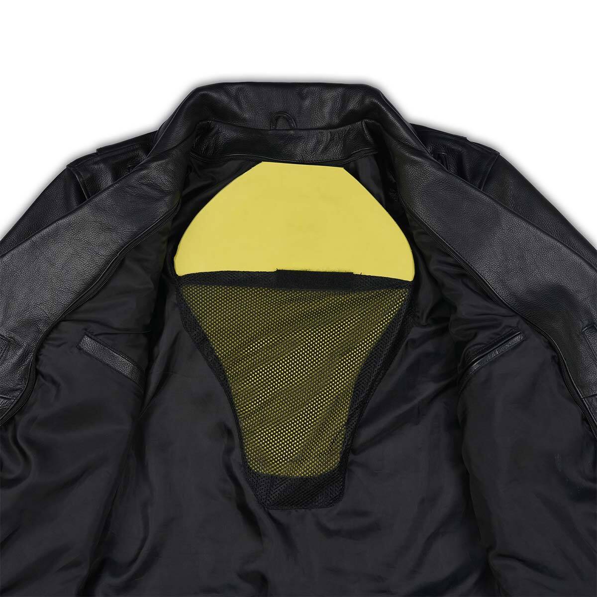 Brando Leather Protected Motorcycle Jacket