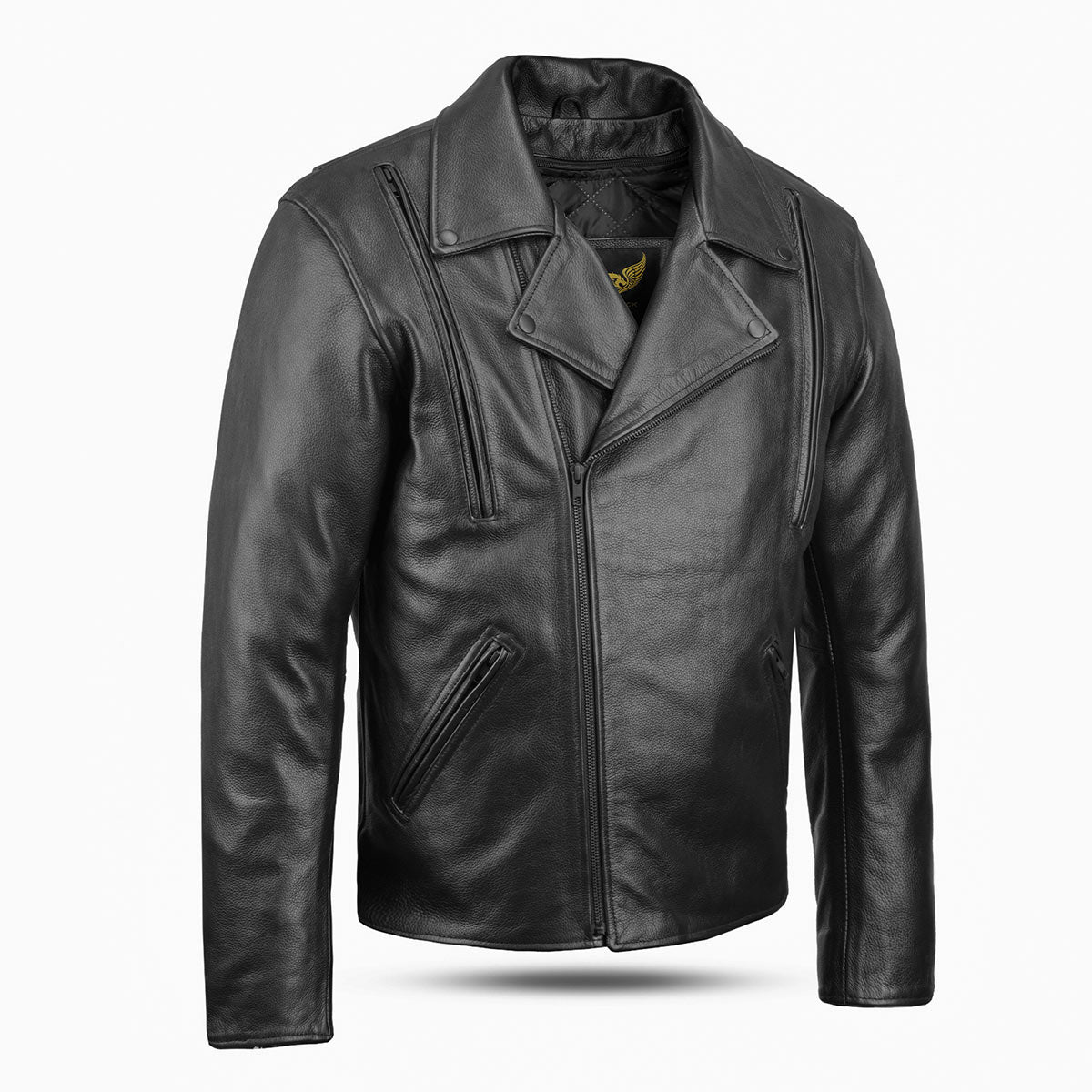 Brando Leather Protected Motorcycle Jacket