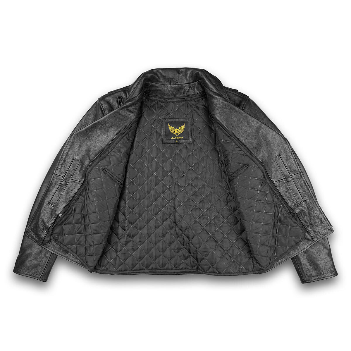 Brando Leather Protected Motorcycle Jacket