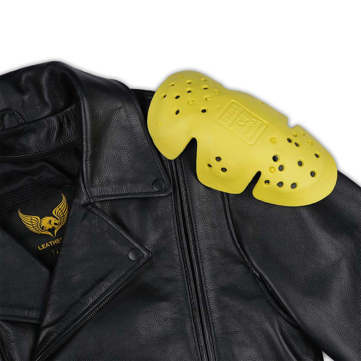 Brando Leather Protected Motorcycle Jacket