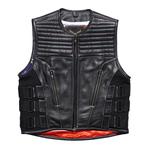 
    Leatherick Tactical Warrior Style Leather Vest - Leatherick US
