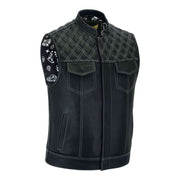 SOA Pre White Diamond Waistcoat video showcasing design, pockets, and stitching details