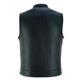 Back view of USA SOA7 Premium Waistcoat with large back panel.