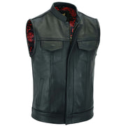 Video showcasing the USA SOA7 Premium Waistcoat with black paisley pattern, detailing the front, back, and inner features