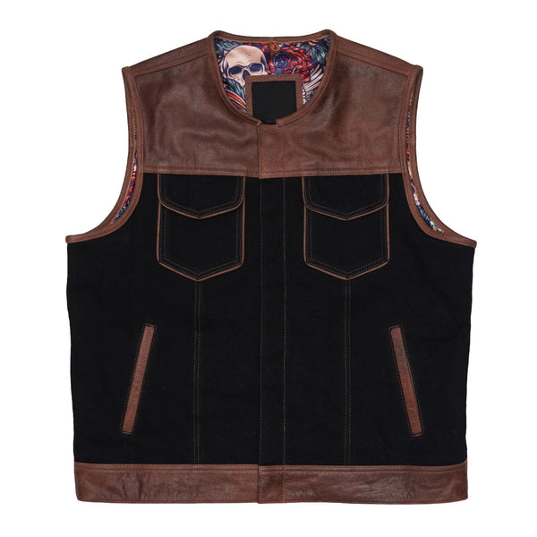Leatherick SOA Custom Leather Vest - Leatherick US