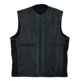 Inner Image of Leatherick SWAT Style Cowhide Biker Vest