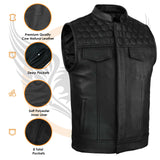 Leatherick Honeycomb son of anarchy Motorcycle Vest