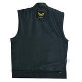 Inner of Cowhide Club Style Leather Vest