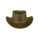 Leatherick Aussie Style Hat front