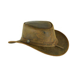 Leatherick Aussie Style Hat - side