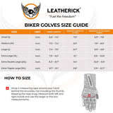 Men’s CE-Certified Motorcycle Gloves with Protective Knuckles